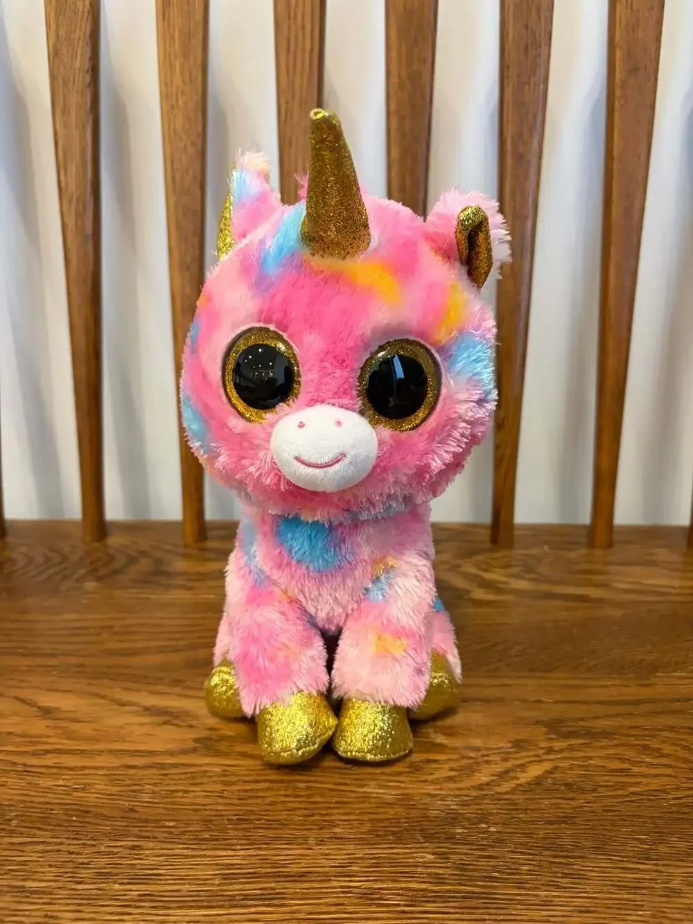 Ty Fantasias Unicorn Beanie Boo 10 Inch Plush